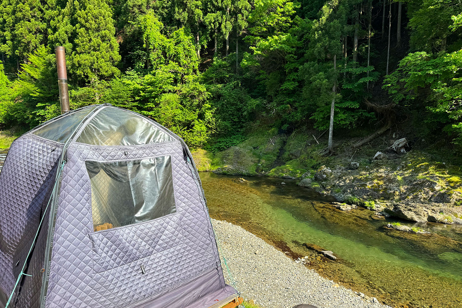 Tent sauna