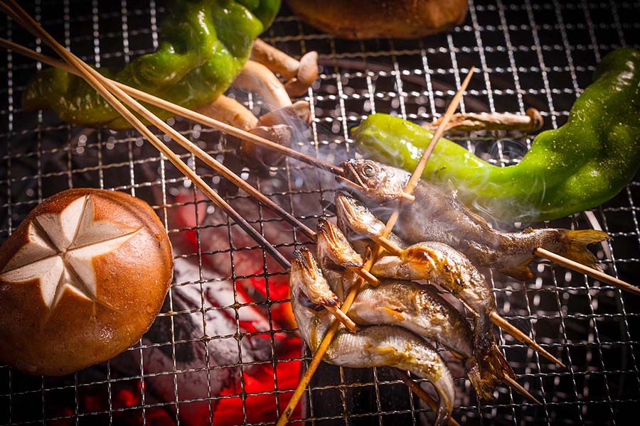 Enjoy BBQ with Kyoto's unique cooking style